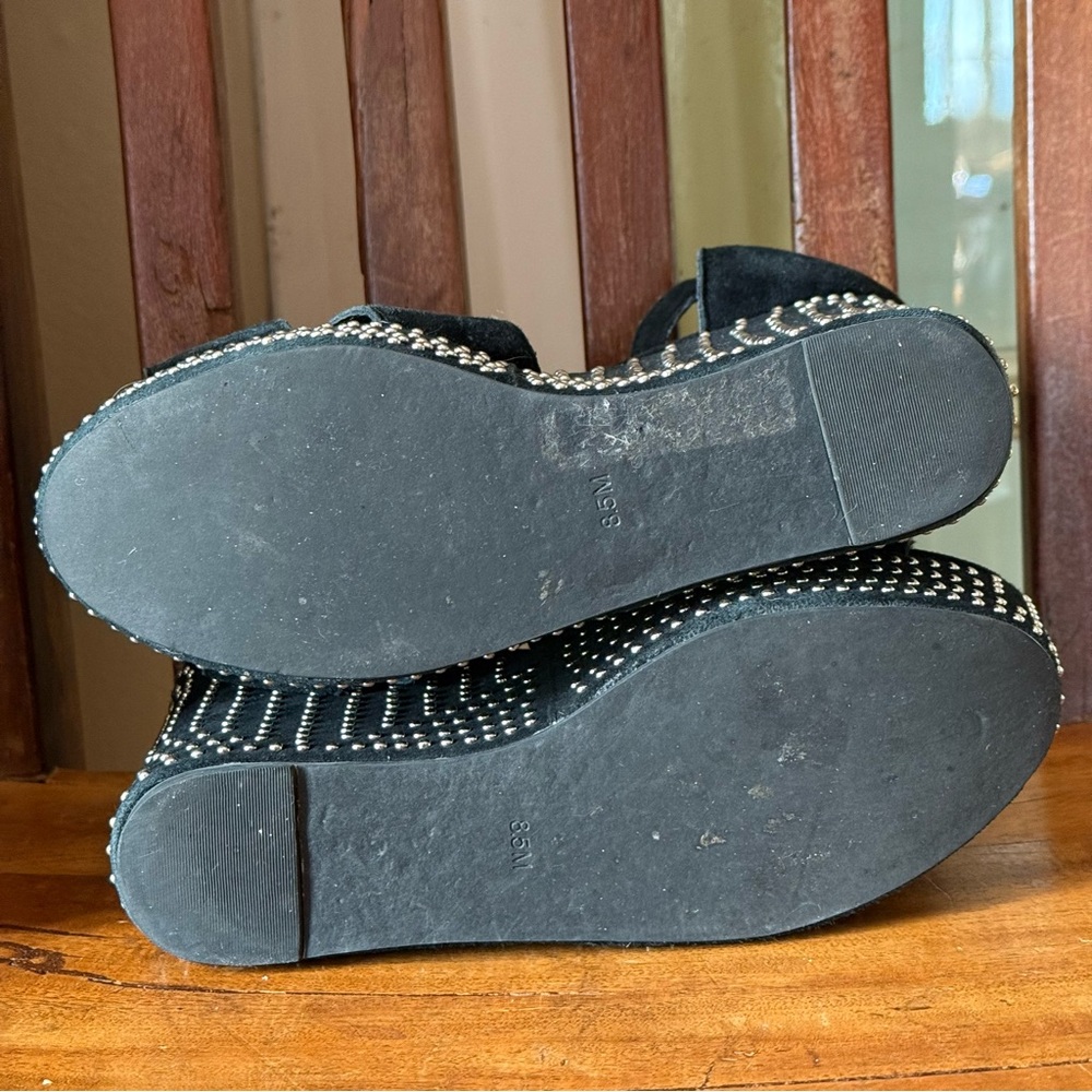 Jeffrey Campbell Studded Platform Wedges – Black Suede – Women’s 8.5 - Picture 11 of 16